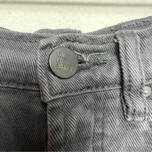 Billabong Cut Off Raw Hem Button Fly Shorts - Picture 5 of 8